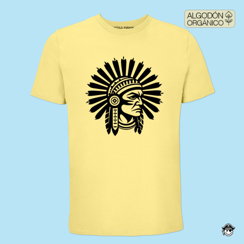 Camiseta Premium Indio Amarilla