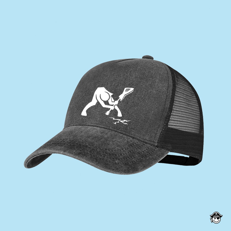 Gorra Romper Guitarra Rejilla 5 paneles Negra