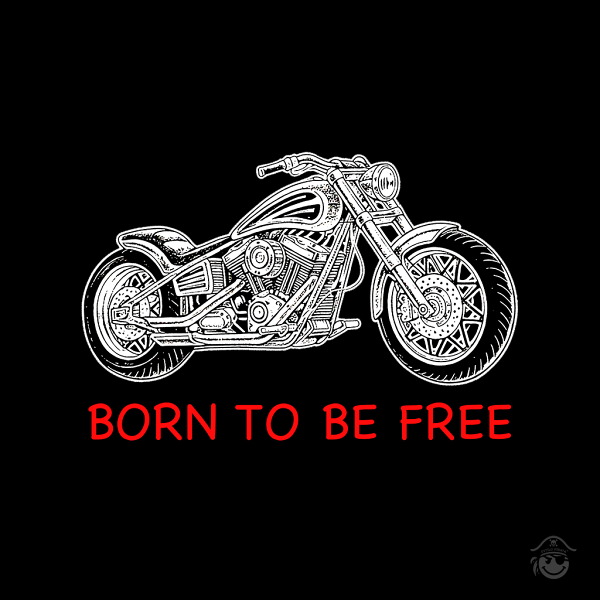 Dibujo Gorra Born To Be Free Rejilla 5 paneles Negra