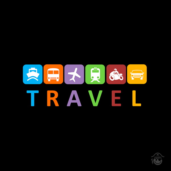 Dibujo Gorra Travel Algodón Orgánico Negra