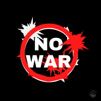 Dibujo Gorra No War Algodón Orgánico Negra