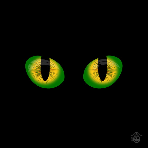 Dibujo Gorra Ojos Brasil Algodón Orgánico Negra